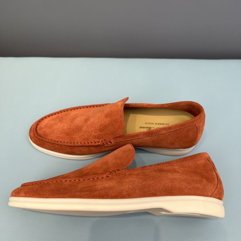 2024 New Le Fu Shoes Men's Genuine Leather LP Soft Bottom British Style One Step Stepping Nuo You Pianya_voghion.com