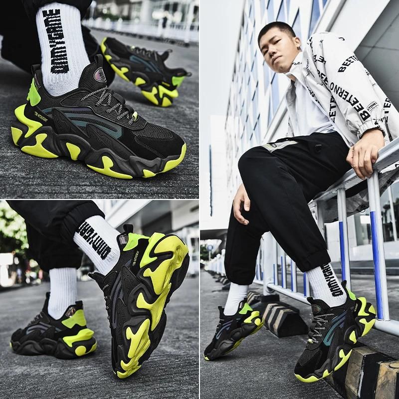 Scarpe sportive da uomo firmate personalizzate 2023 Scarpe da ginnastica da uomo Scarpe da corsa luminose con aumento dell'altezza per uomo Scarpe da ginnastica da corsa_voghion.com