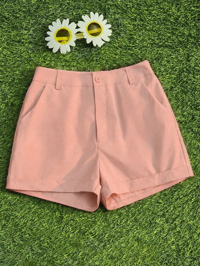 Pantaloncini casual larghi e larghi da donna, nuovi, estivi 2025, freschi, versatili, morbidi e confortevoli, in tessuto trasparente_voghion.com