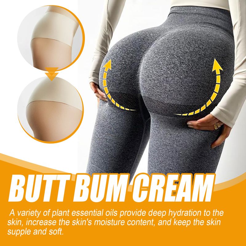 Crema pentru ridicarea șoldurilor strânge și conturează fesele, în timp ce Crema pentru ridicarea șoldurilor Peach sporește fermitatea și hrănește curbele corpului._voghion.com