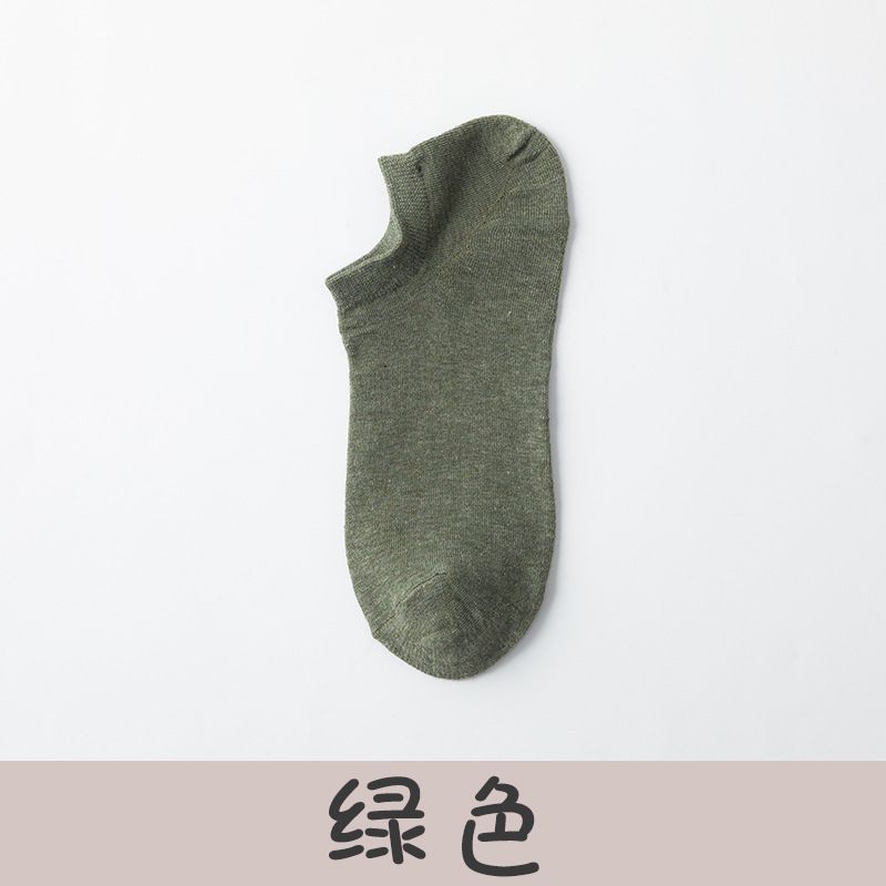 2025d Uomo Slip Estivi Sottili Tinta Unita in Cotone Primavera e Autunno Taglio Basso Deodorante Assorbente il Sudore Corto Invisibile_voghion.com