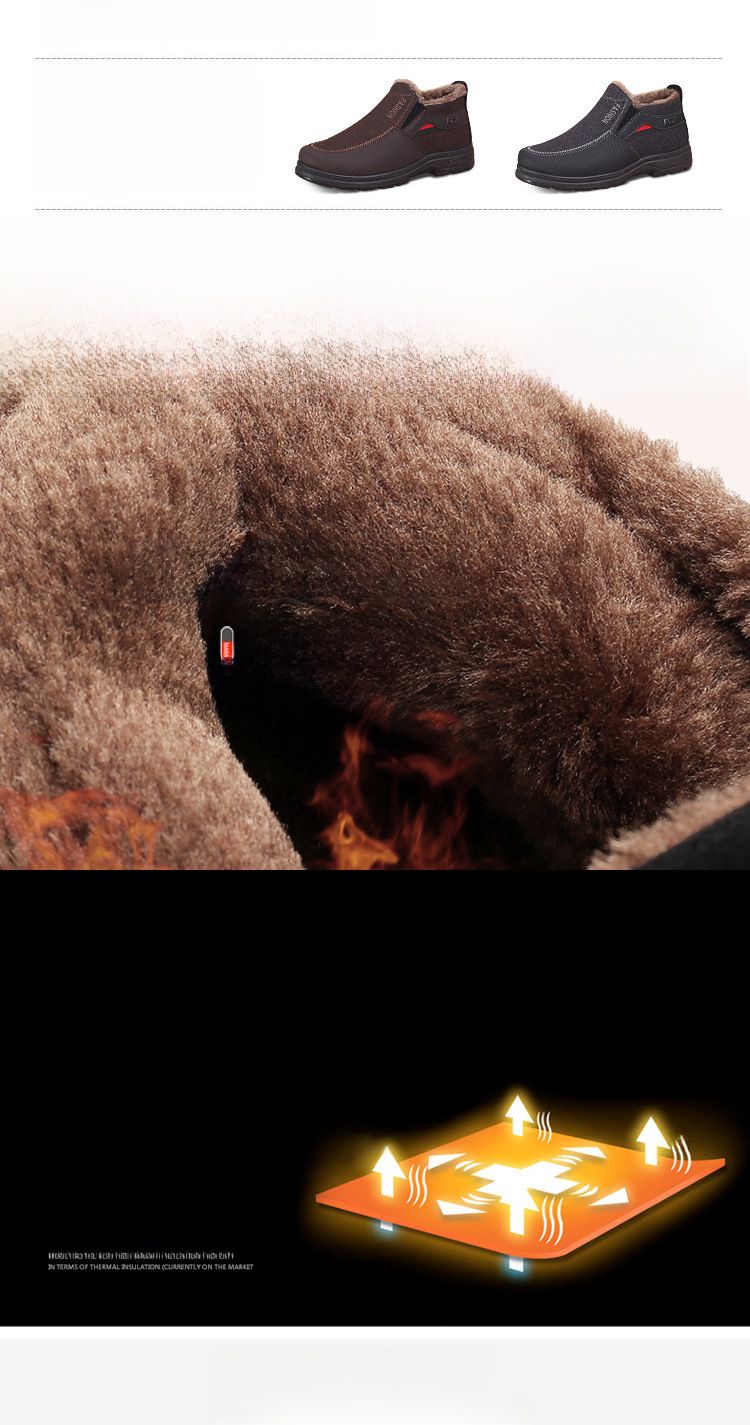 Factory wholesale foreign trade cotton-padded shoes old Beijing cotton-padded shoes winter fleece-lined warm soft sole shoes non-slip casual cotton-pa_voghion.com