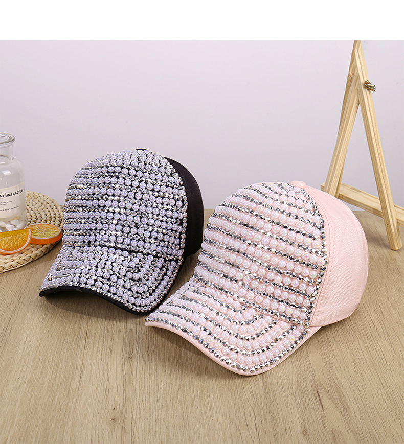 Nei Pearl Baseball Damen Hardtop Fréijoer/Summer Outdoor Sport Strooss Sonneschutz Hutt_voghion.com