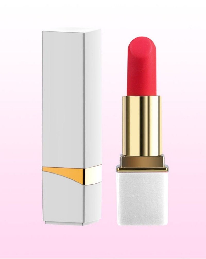 luckyqqyp Female Mini Magnetic Charging Lipstick Electric Vibrator Masturbator Adult Products_voghion.com