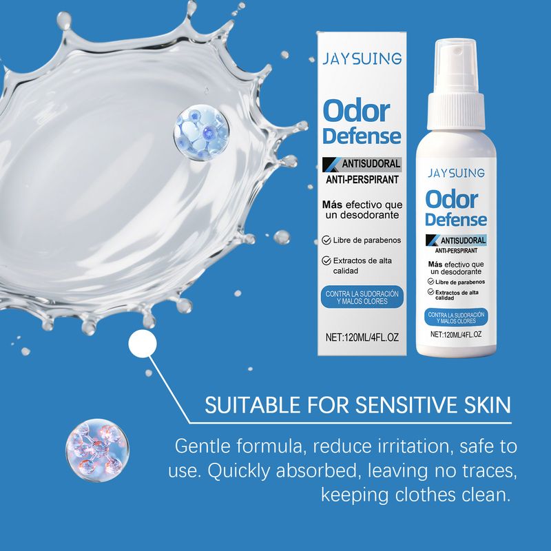 JAYSUING Gentle Odor Removal Refreshing Skin Mint Fragrance Body Deodorant Spray_voghion.com
