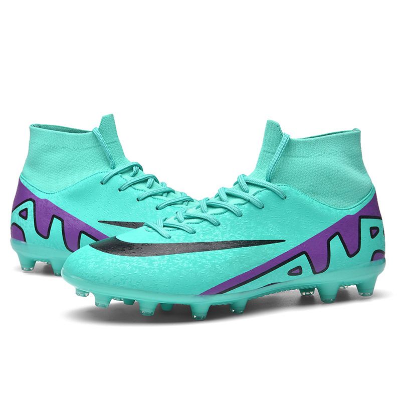 Fußballschuhe High Top Fußballschuhe Tatsächliche Kunstrasen-Fußballschuhe Nageltrainingsschuhe_voghion.com