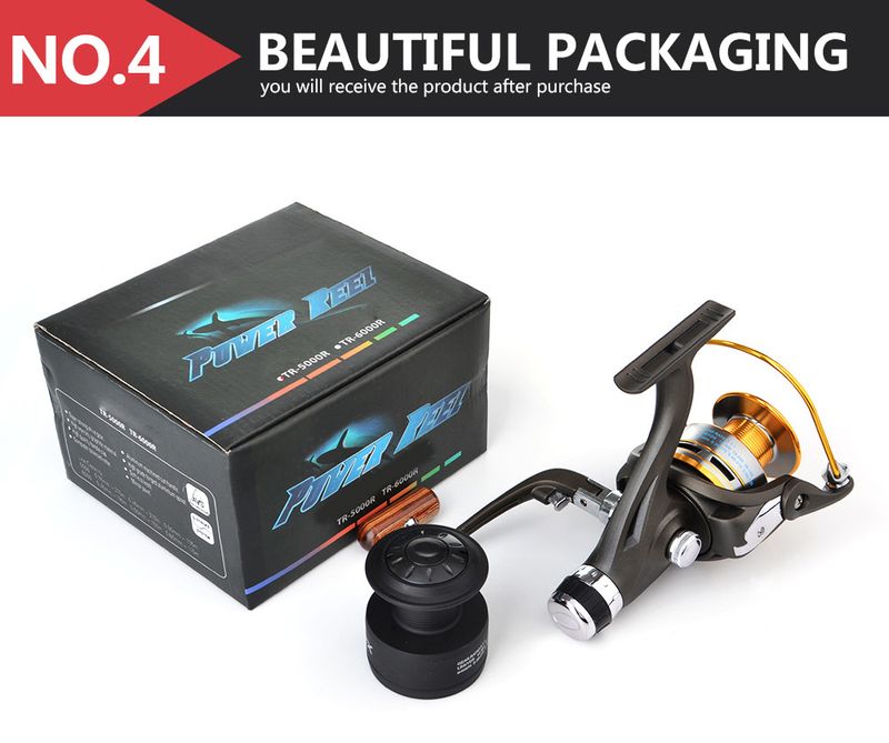 FISHKING Full Metal Spinning Double Unloading Force Front And Rear Brake Carp Kuyu Sea Fishing Lure Reel_voghion.com