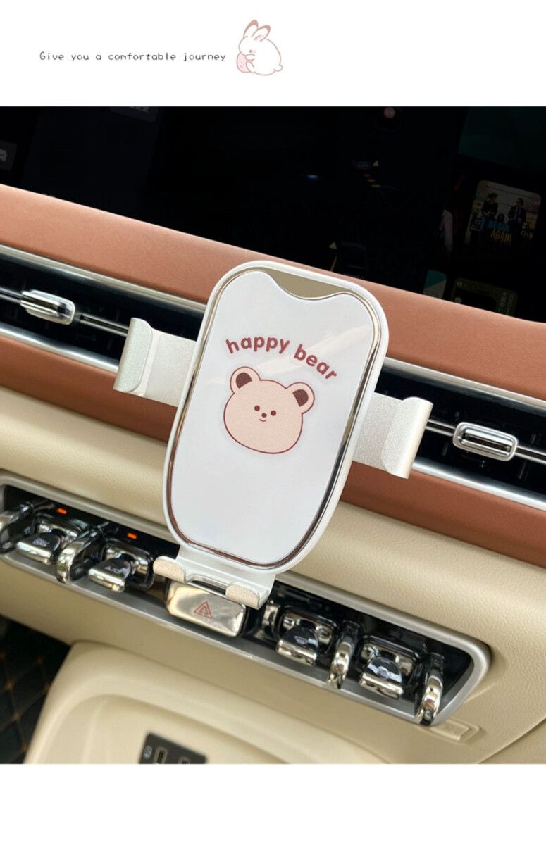 Supporto per telefono fisso per bocchetta dell'aria specifico per auto, 2025, per donne_voghion.com