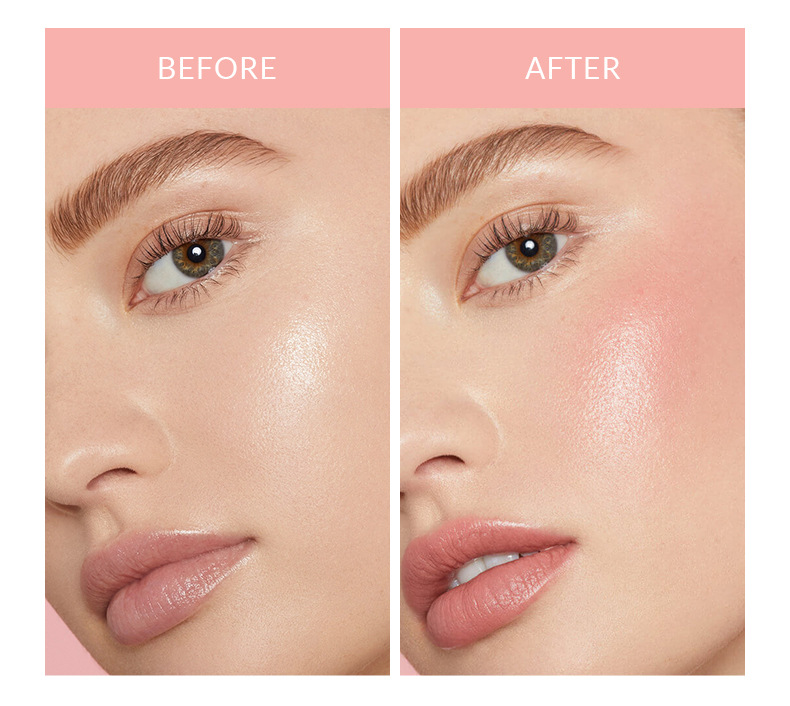 Monochromatesch Multi Blush, luxuriéis cremeg a vermëschbar Faarf, fir Aen, Lëpsen a Wangen_voghion.com