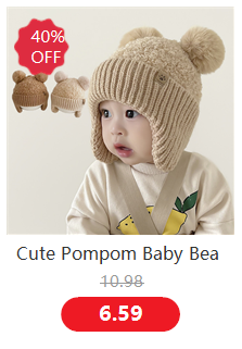 Mode Winter Baby Beanie Mütze Cartoon Bär Gehörschutz Strickmütze für Kleinkind Jungen Mädchen Niedliche koreanische warme Kinder Häkelmützen_voghion.com