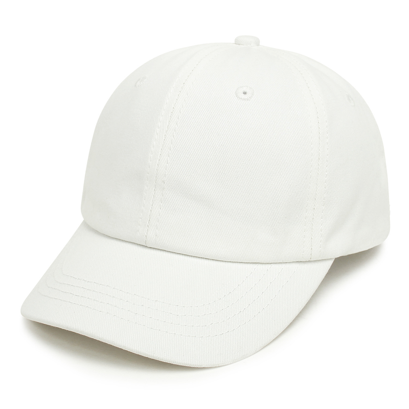 Gorras de béisbol personalizadas para bebés, niños y niñas, de algodón, color liso, ajustables, con visera suave, estilo hip hop._voghion.com