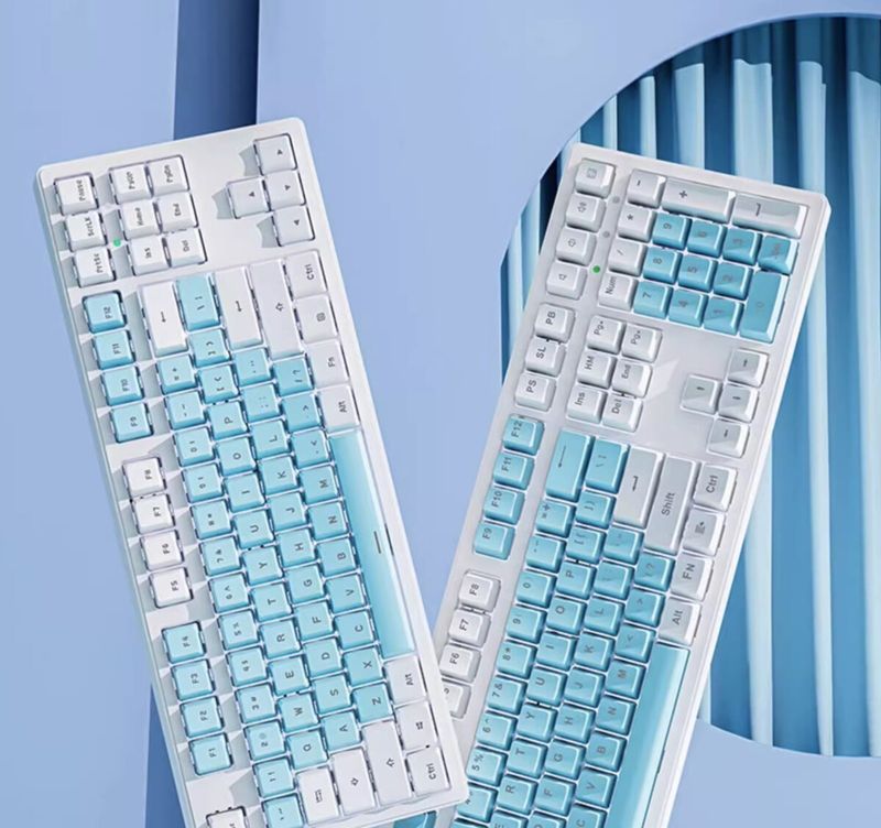 Forerunner MT87/MT108 Wireless Bluetooth Three-Mode Mechanical Keyboard High Aesthetic Office Gaming Dedicated_voghion.com