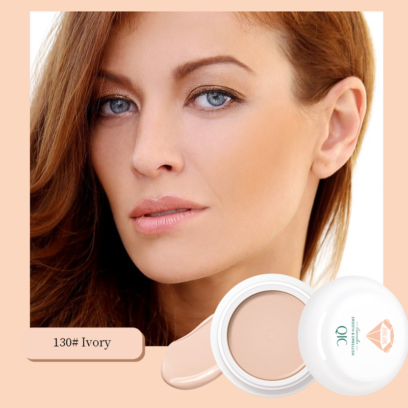 Fond de teint liquide, correcteur de maquillage pour le visage, maquillage Ceram, base imperméable, luminosité, couverture blanche, cercle foncé_voghion.com