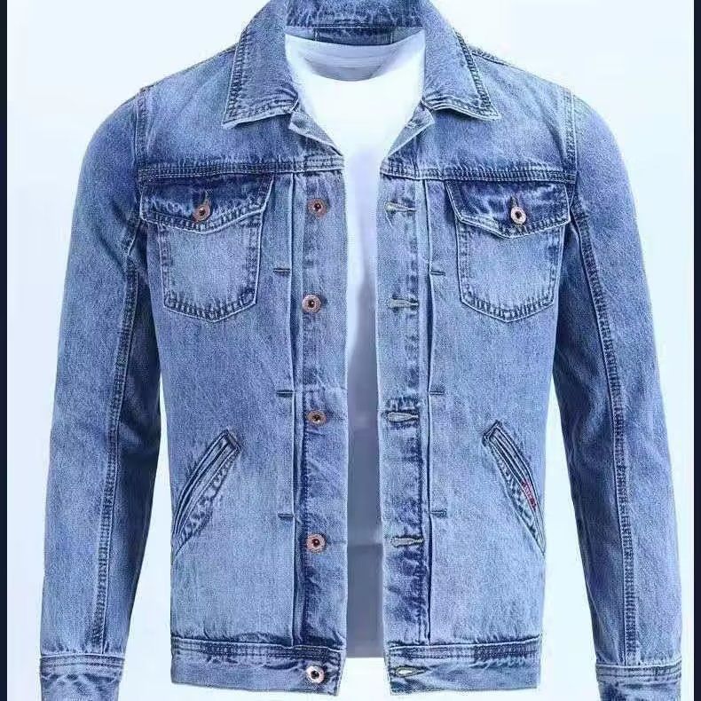 Herrenbekleidung Hübsche Arbeitsjacke Schlanke Freizeitoberbekleidung_voghion.com