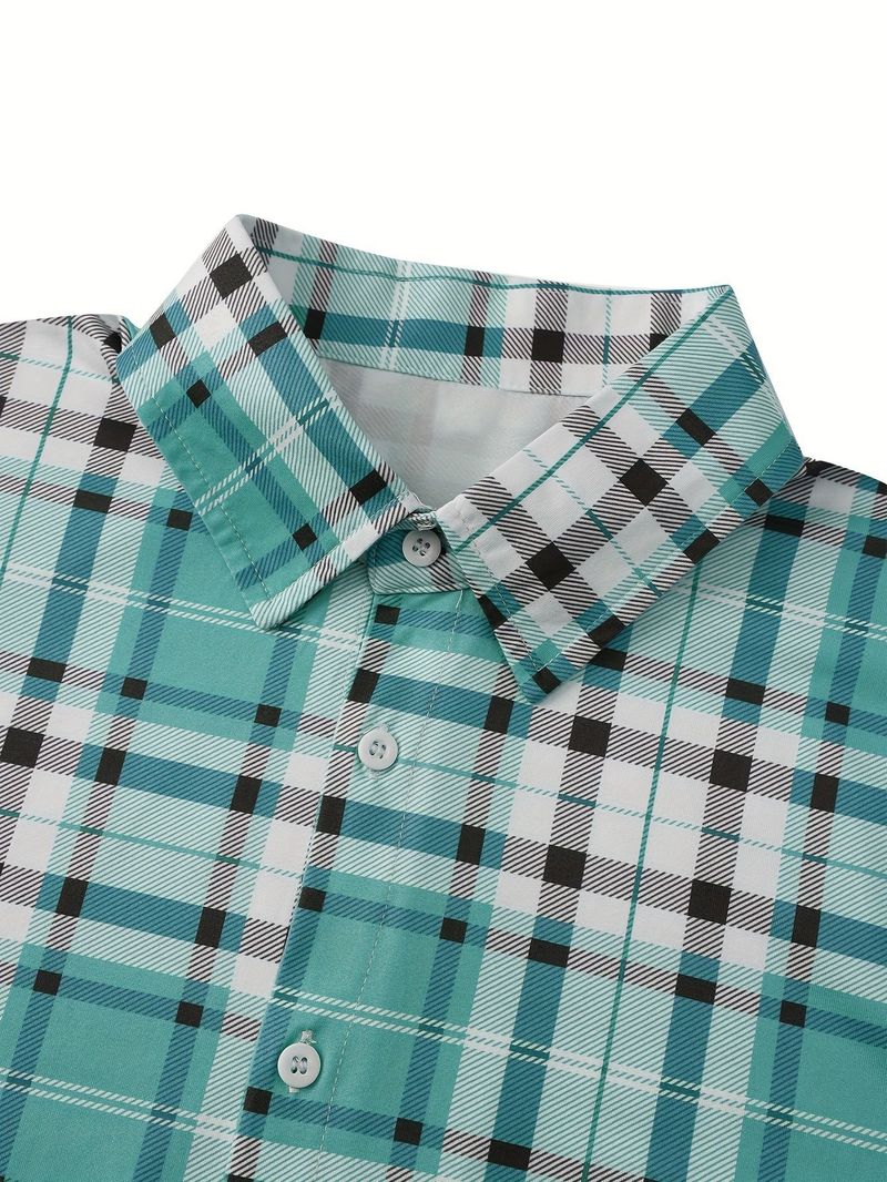 Camicie casual da uomo di New York Fashion Camicie a quadri alla moda_voghion.com