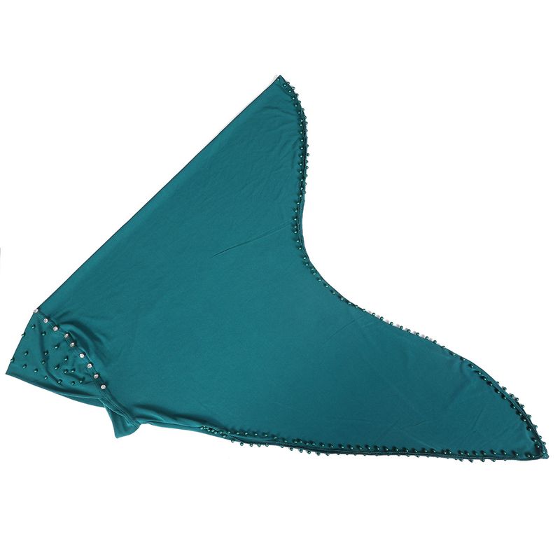 Women's Scarves Tassel Handmade Headscarf With Small Brim And Rhinestones, Convenient Pullover Scarf, One Size Fashionable And Versatile Hijab_voghion.com