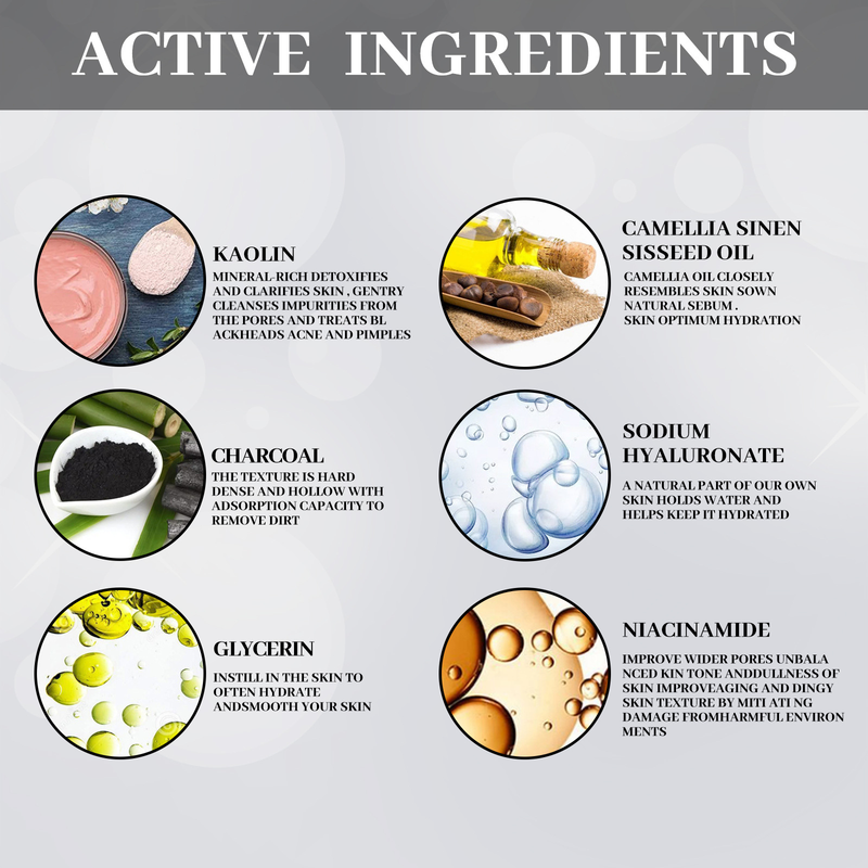 EELHOE Gréngen Téi Solid Oil Control Cleaning Akne Replenishing Moisturizing Gesiichtsmaske Stick_voghion.com