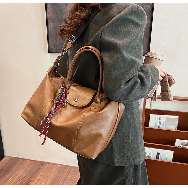 2025 New Ladies Large-capacity Handbag New Korean Version Of The Simple Fashion Crossbody Bag Fashionable Versatile_voghion.com