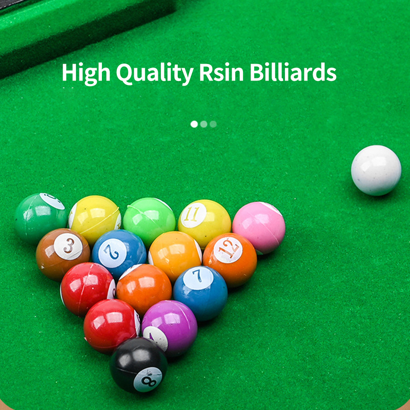 1 Set Billiards Toys Smooth Good Weighing Stable Bracket Parent-child Interaction Improve Relationship Board Games Ball Billiards Toys_voghion.com