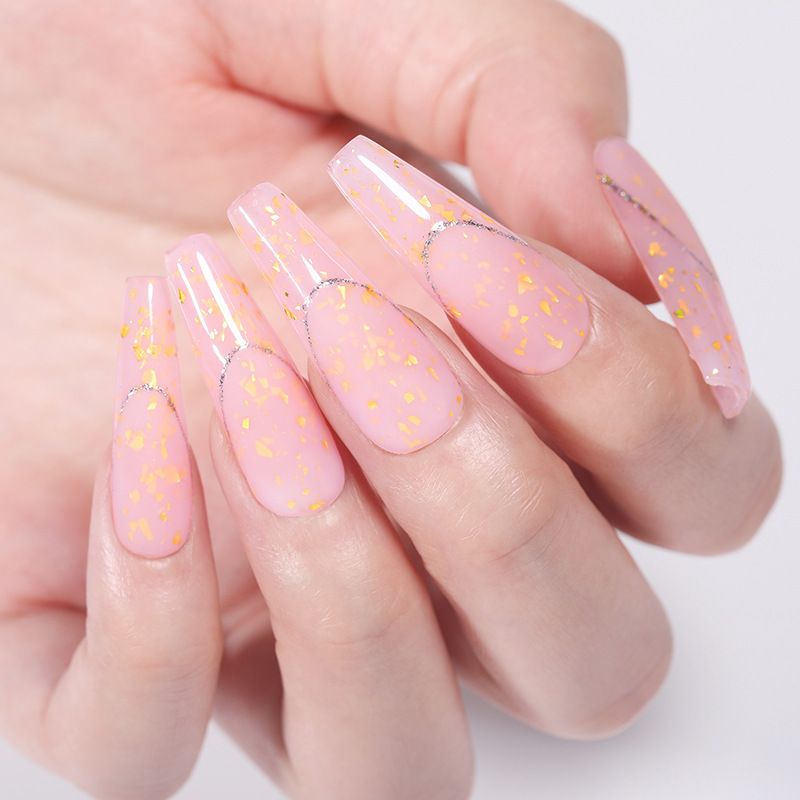 Set di gel per unghie multiuso UR SUGAR - Base in gomma diamantata frantumata senza mordenzatura, smalto temperato - Top coat gratuito e base rimovibile_voghion.com