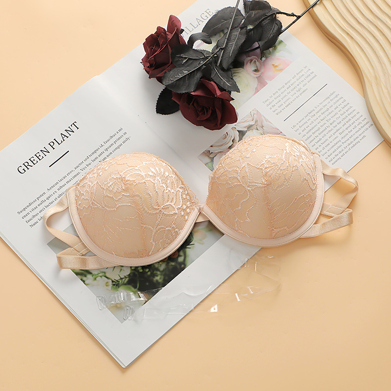 Explosiv underkläder push-up bh med bygel justerbar axelrem Beauty back bh i lager_voghion.com