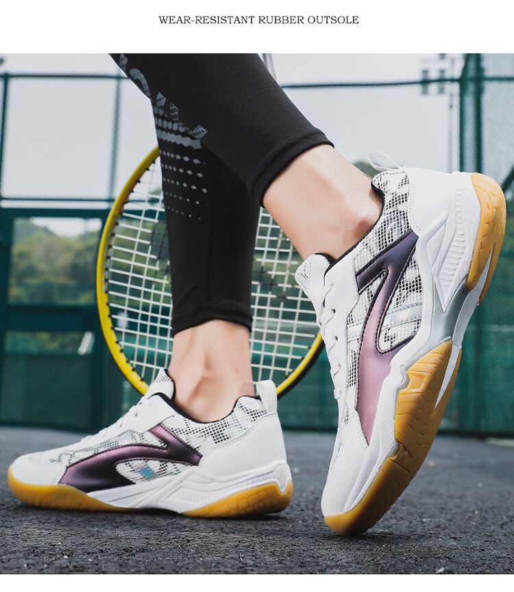 Tênis profissional respirável sapatos esportivos verão antiderrapante usar absorção de choque modelos masculinos e femininos_voghion.com