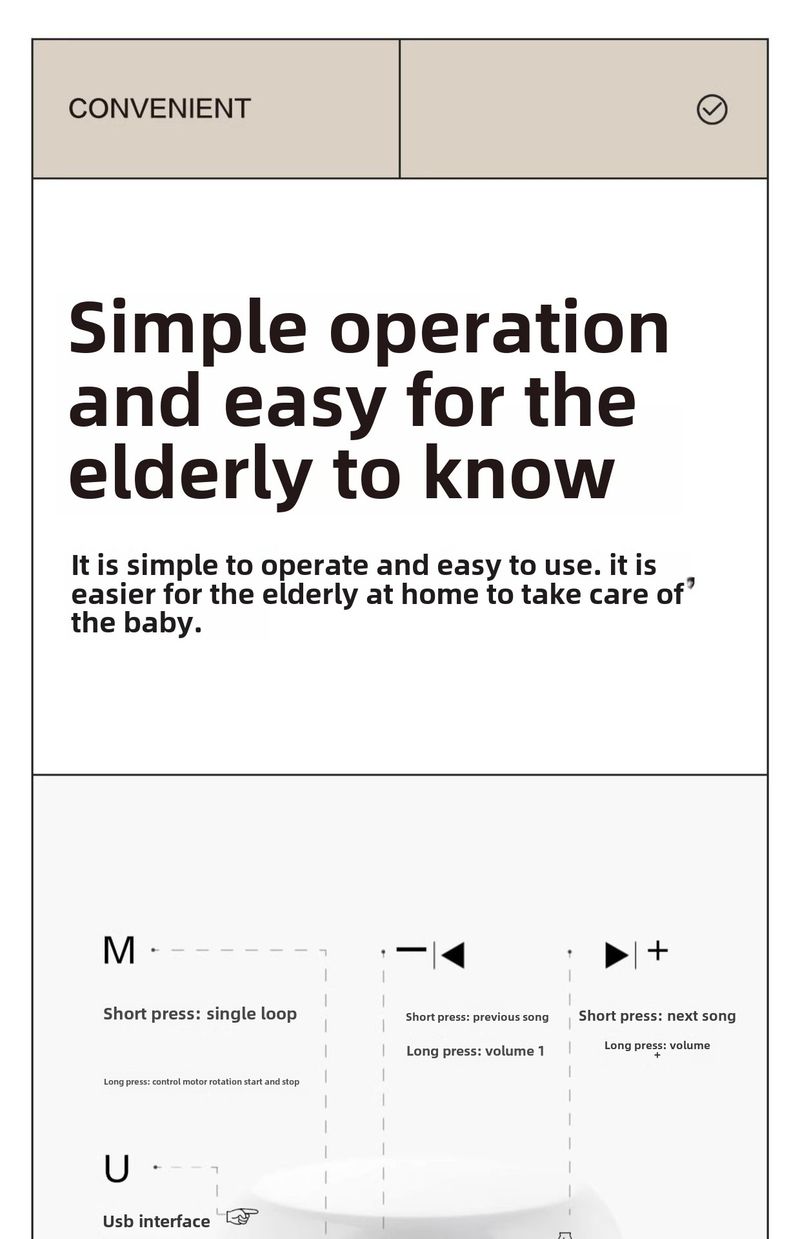 Cloche de lit pour bébé, musique de chevet, hochet rotatif, pendentif de lit, jouet pour nouveau-né, tissu suspendu_voghion.com