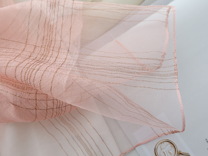 r autumn and winter new version of silk blended scarf female mulberry silk gold and silver silk long shawl dual-use silk scarf_voghion.com