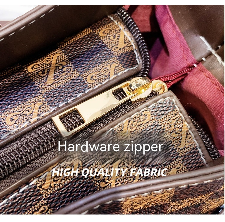 Een niche-designtas voor vrouwen, de nieuwe mode van dit jaar, retro-temperament, veelzijdige brede schouderband, retro-crossbody-emmertas_voghion.com