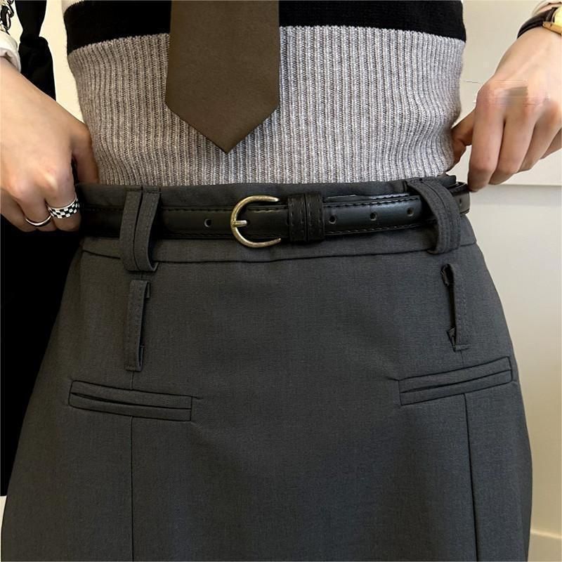 Design Sinn Nische Kleine Für Frauen Jeans 2024 Neue Stil frauen Gürtel Vielseitig Dünne Dekoration_voghion.com