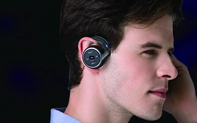 Arikasen A6 Ohrhörer On-Ear Komfortables kabelloses Kopfhörermikrofon Tiefe Bässe 3D-Stereo-Sound Bluetooth 5.0-Headset_voghion.com