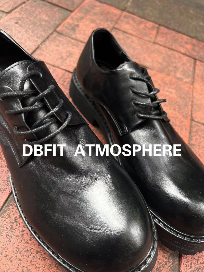 Horse Skin Washed Casual Odlight Distressed Micro Pleated Shoes For Four Seasons_voghion.com
