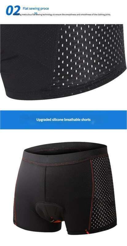 New Underwear For Men, Thickened Silicone Mountain Pants, Quick Drying Road Bike Shorts, All Season Cycling Equipment_voghion.com
