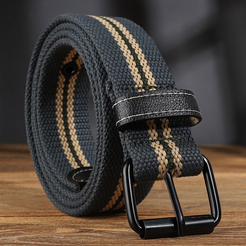 HOT Verlängert Leinwand fir Männer a Fraen Casual Aarbechtskleedung, Retro Rimm, Studenten Militär Training Jeans Rimm_voghion.com