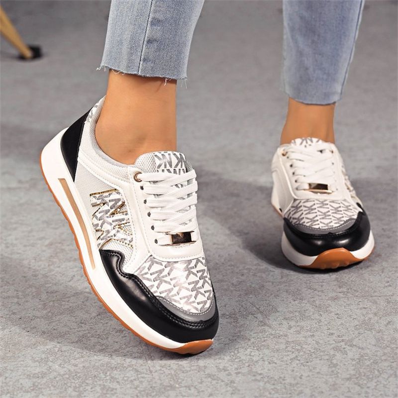 Γυναικεία Αθλητικά Παπούτσια SHLIANG Μόδα Άνετα Υπαίθρια Ευέλικτα Ελαφριά Casual Παπούτσια Γυναικεία Βουλκανιζέ Παπούτσια Sneakers Y0052_voghion.com