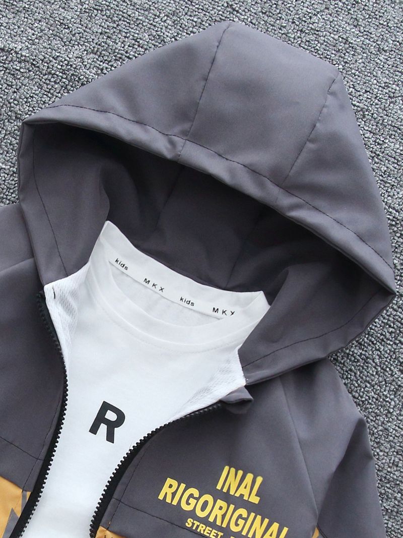HoodedJacketswithCamouflageMosaicfor310YearOldBoysinSpringAutumn_voghion.com