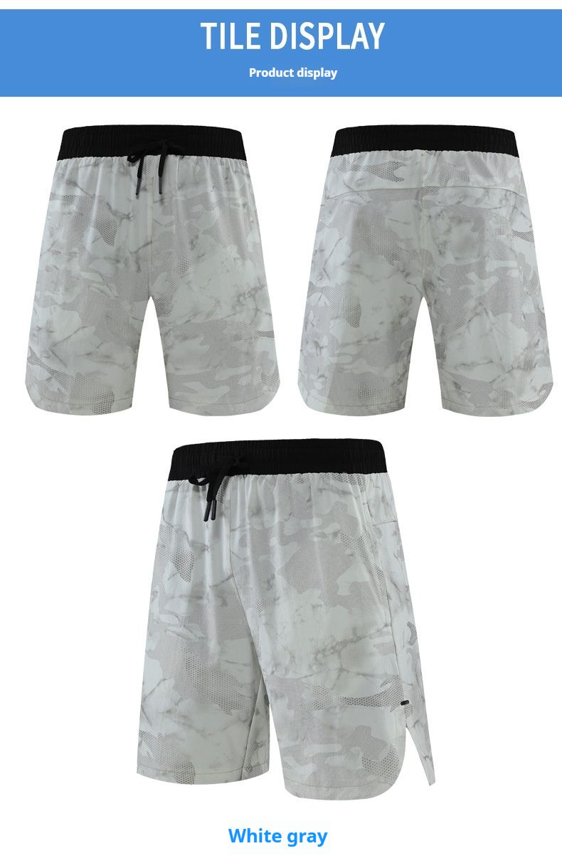 Παντελόνι καμουφλάζ από νάιλον, γρήγορο στέγνωμα, πέντε τετάρτων, αναπνεύσιμο και απορροφητικό ιδρώτα, για τρέξιμο σε εξωτερικούς χώρους,_voghion.com