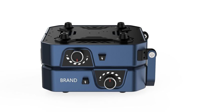 Réchaud électrique pliable portable à double tête pour camping en plein air, en acier inoxydable_voghion.com