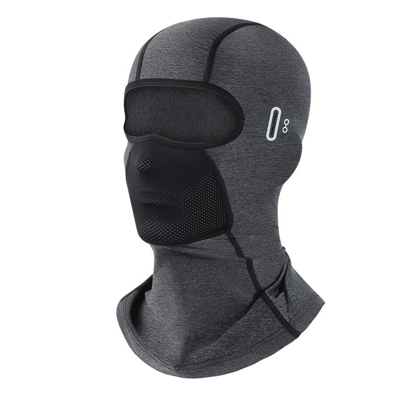 LazyZoom Cold-Proof Autumn Winter Outdoor Windproof Motorcycle Balaclava With Fleece Neck Warmer Ski Face Riding Mask_voghion.com