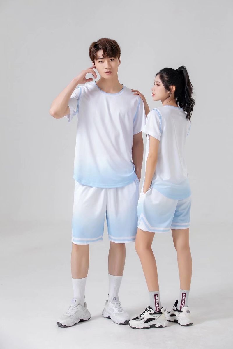 Taobao Short sleeved Basketball Suit Set for College Students Competition Jersey Men's and Women's Printed Team Uniform_voghion.com