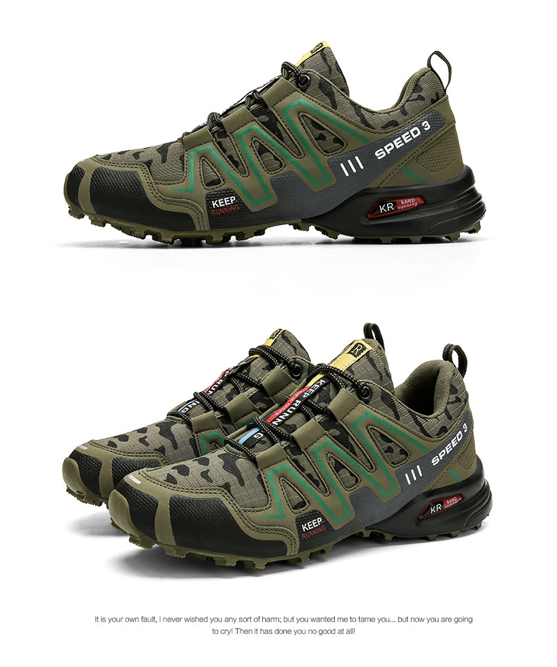 Sapatos masculinos de escalada de montanha ao ar livre caminhadas sapatos masculinos caminhadas cross-country esportes tênis de corrida casual_voghion.com