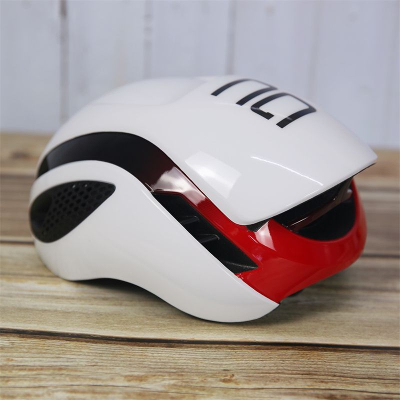 Casque de vélo de route pneumatique pour femmes blanches, réglable, ultraléger, anti-collision, protection contre les abus_voghion.com