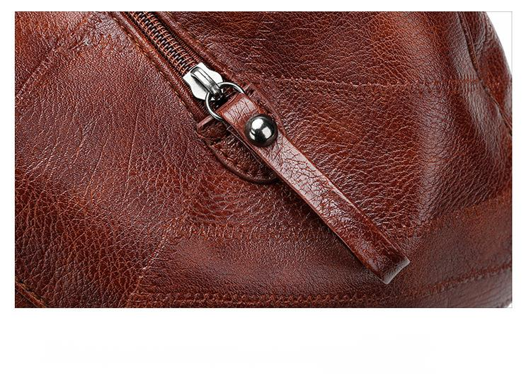 Nuova semplice borsa tote bag a tracolla inclinata a spalla singola in morbida pelle Lady Bag Fashion borsa per madre_voghion.com