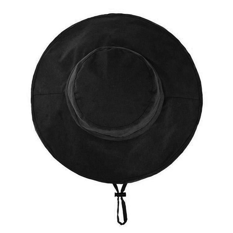 Neuheiten Frauen Vintage Rollbar Sonne Eimer Sommer Visiere UV Strand Breite Schutz Fischer Hut Kappe Faltbare Krempe A7T1_voghion.com