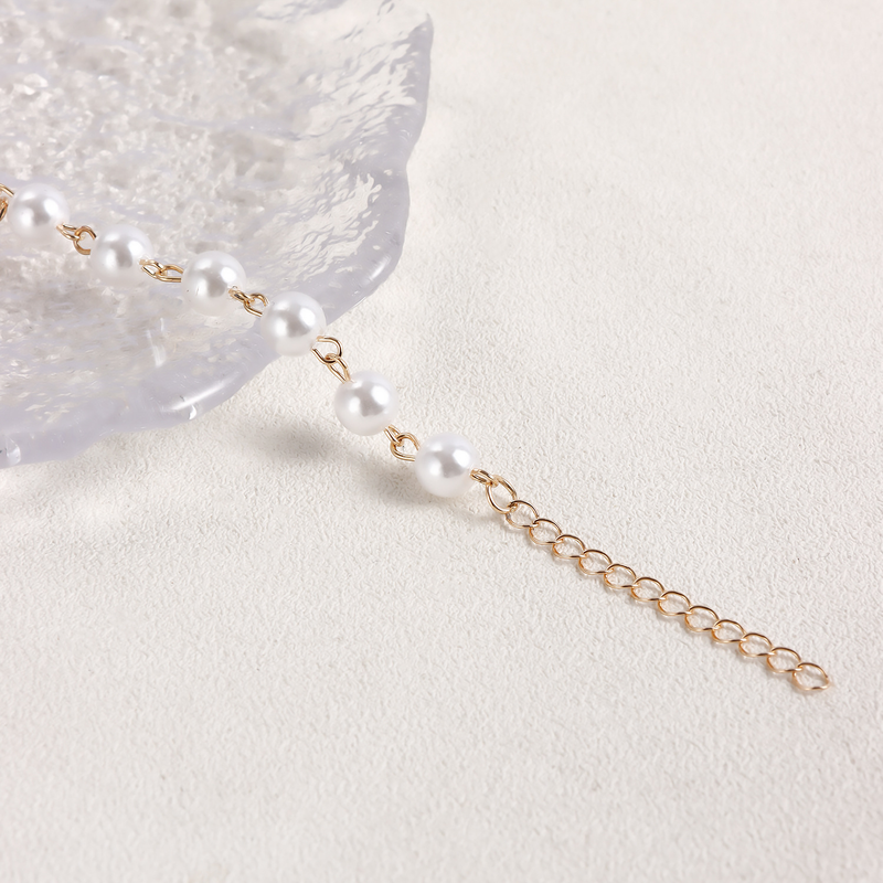 Kruis hanger parelketting gotische ster kwast choker hart kruisbeeld ketting zilveren kralen sieraden voor vrouwen en meisjes_voghion.com