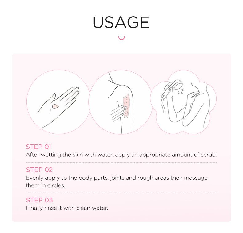 Laico Japon Sakura Yüz Peelingi 100g Keratin Temizleyici Nemlendirici_voghion.com