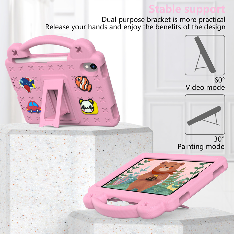 Pouzdro pro iPad Mini 6 8,3 palce 2021, bezpečné pro děti, EVA, stojánek na tablet, kryt pro iPad Mini 6 5 4 3 2 1 mini6 mini5 mini4 mini3 #S_voghion.com