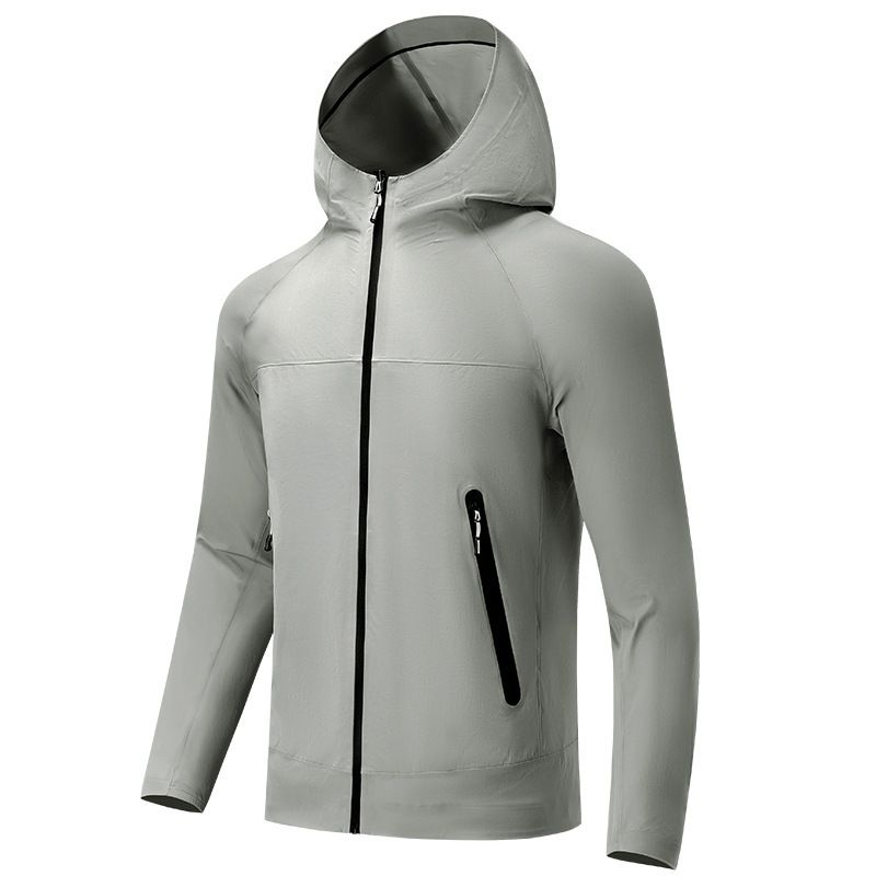 Seamless Unisex UV Ice Feel Breathable Skin Clothing Sports Trendy Reversible Sun Protection Garment_voghion.com