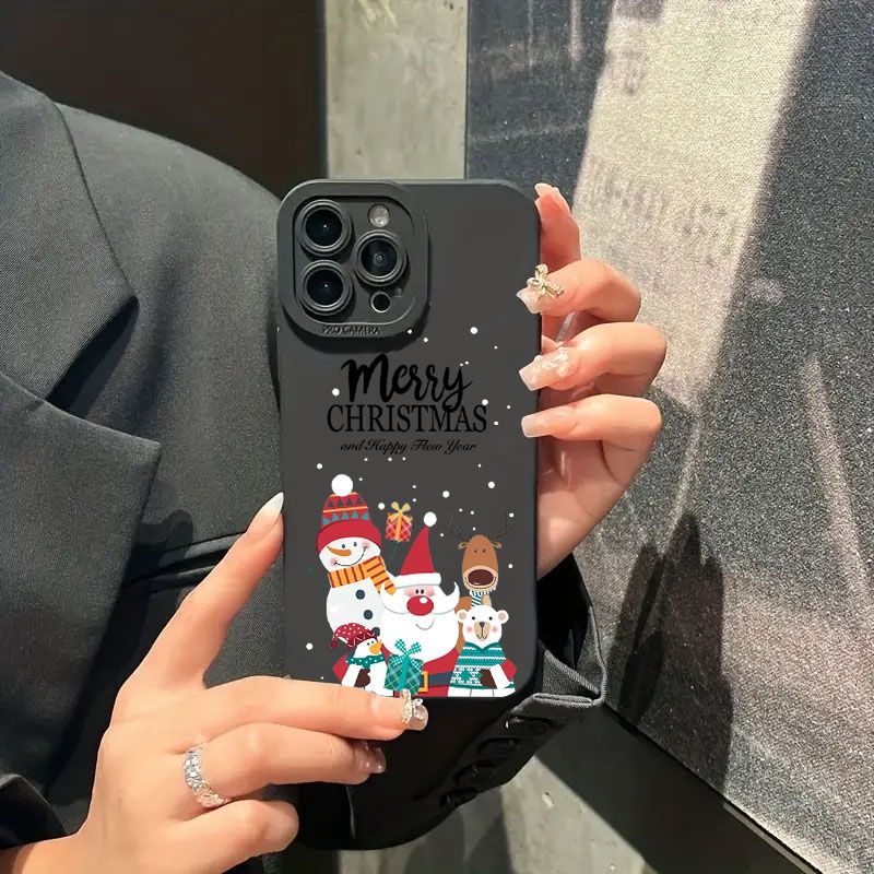 Husă de telefon TPU cu model de Crăciun pentru Xiaomi Redmi Note 13 12 11 Pro Plus 5G 12S 11S 11 10S Redmi 13C 12 4G Husă moale din silicon_voghion.com