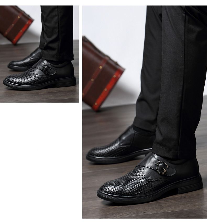 Buty męskie ze skóry naturalnej, na co dzień, z wzorem krokodyla, na platformie, w dużych rozmiarach_voghion.com